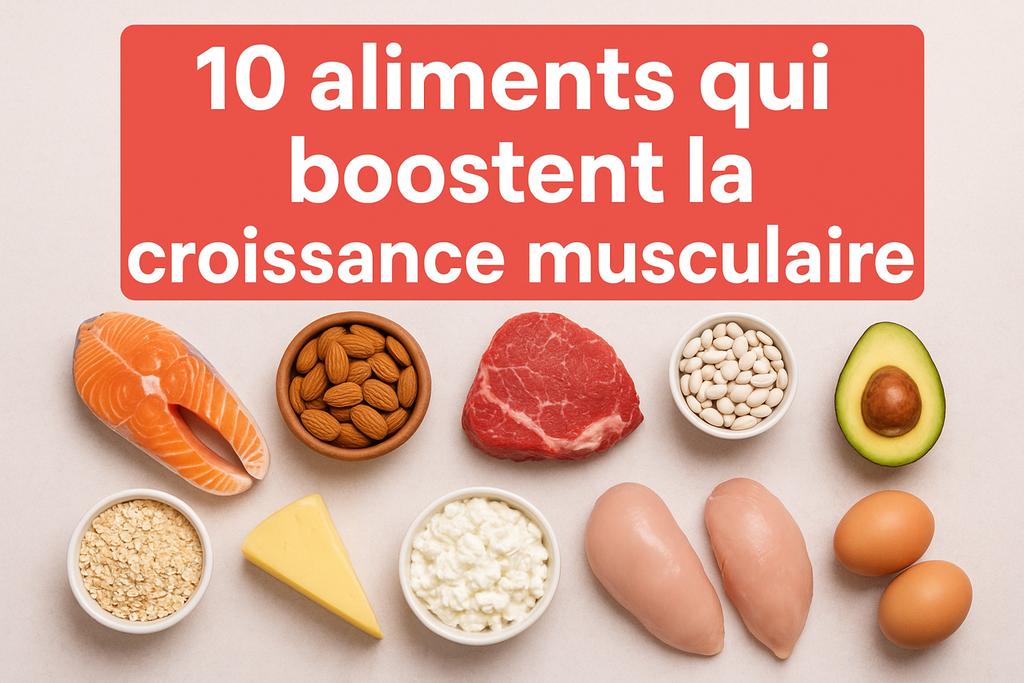 10 aliments qui boostent la croissance musculaire