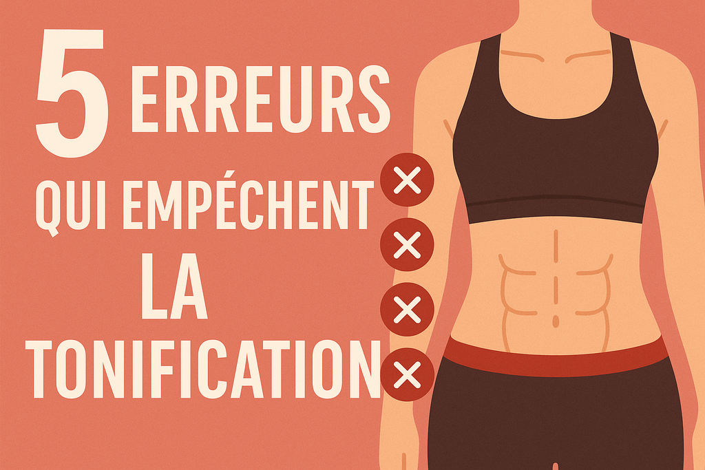 5 erreurs qui empêchent la tonification
