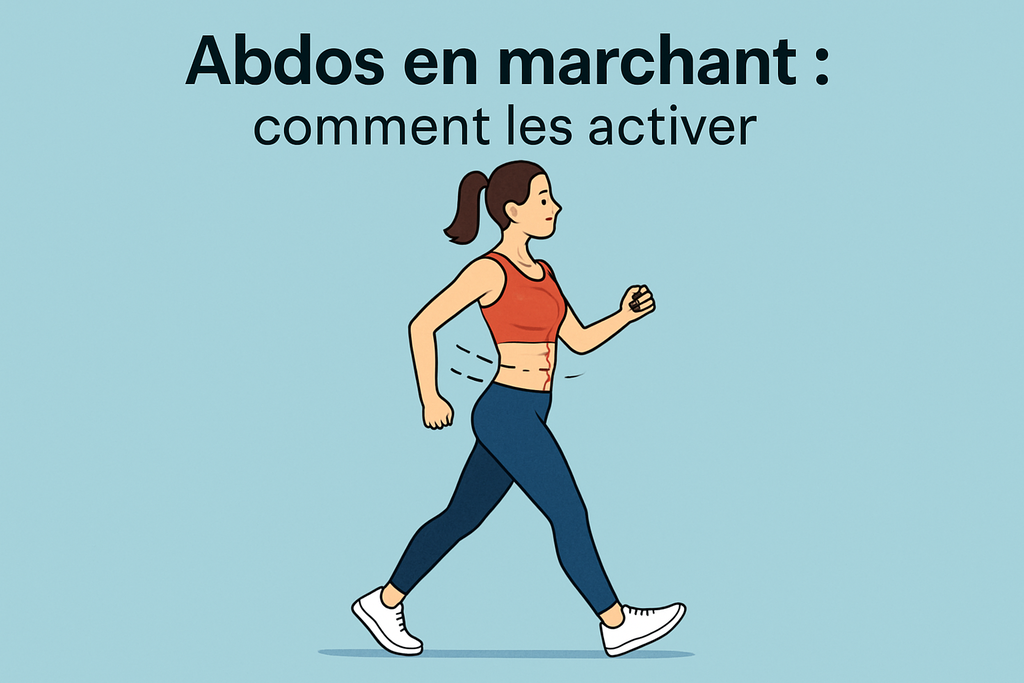 Abdos en marchant : comment les activer
