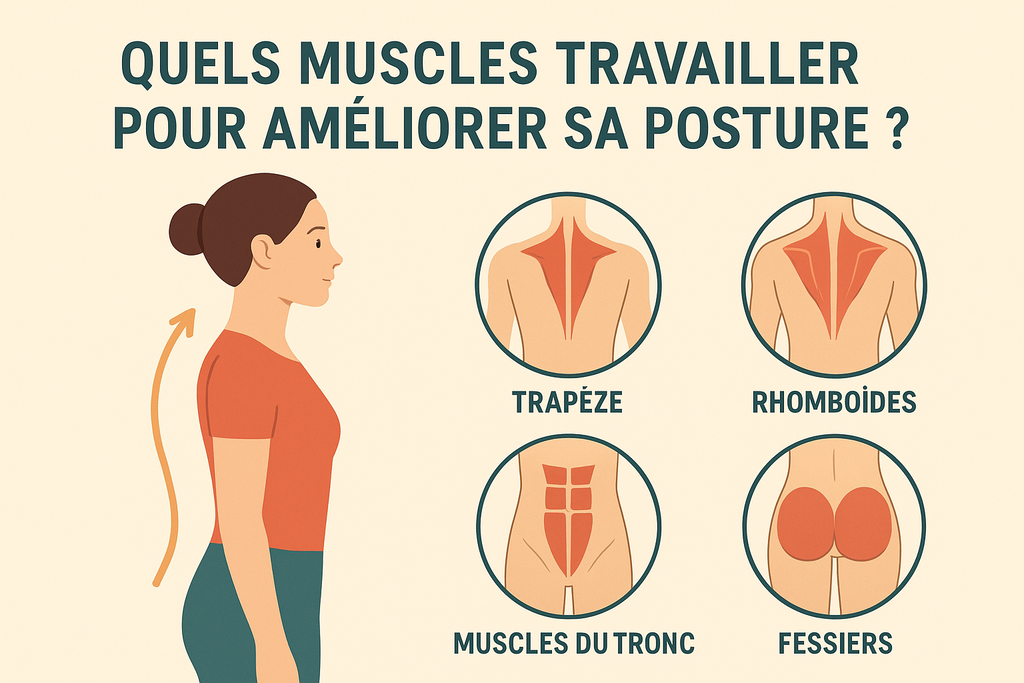Quels muscles travailler pour améliorer sa posture ?