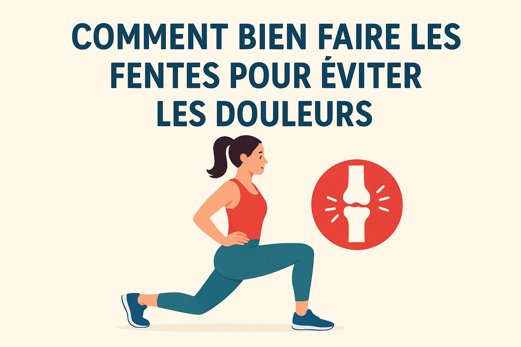Comment bien faire les fentes pour éviter les douleurs