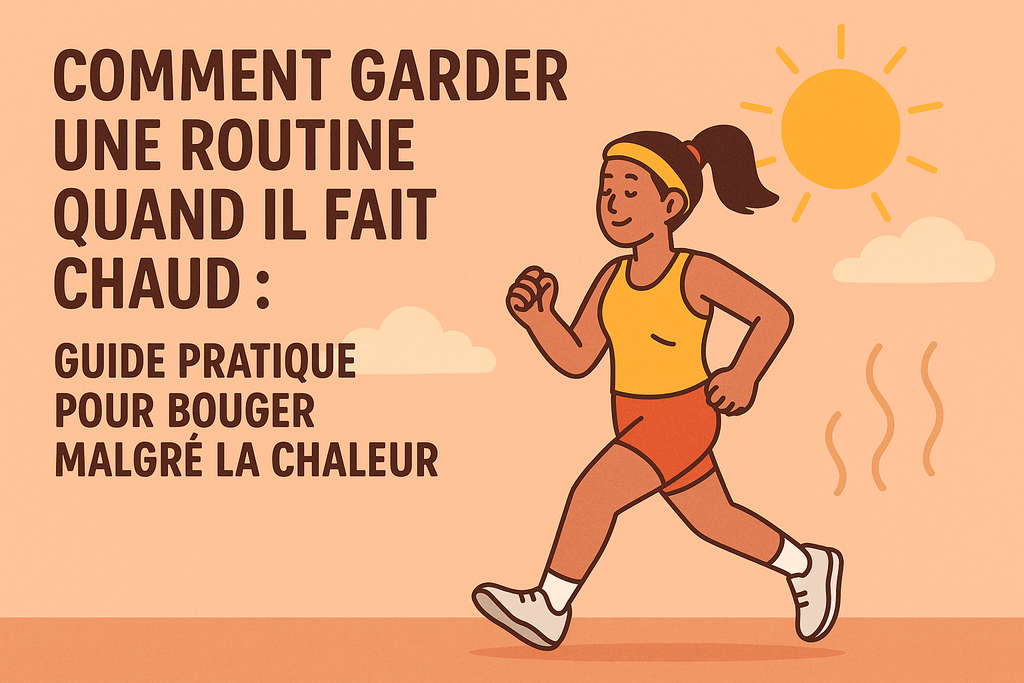 Comment garder une routine quand il fait chaud : guide pratique pour bouger malgré la chaleur