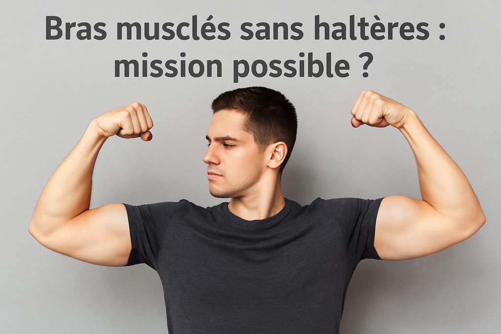 Bras musclés sans haltères : mission possible ?