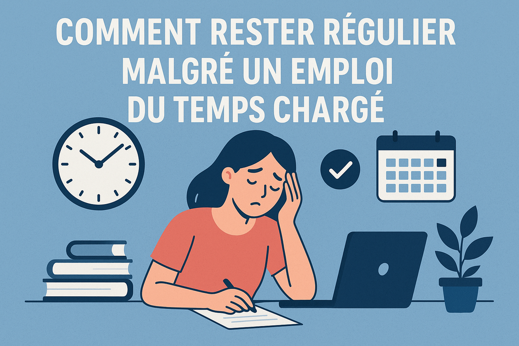 Comment rester régulier malgré un emploi du temps chargé