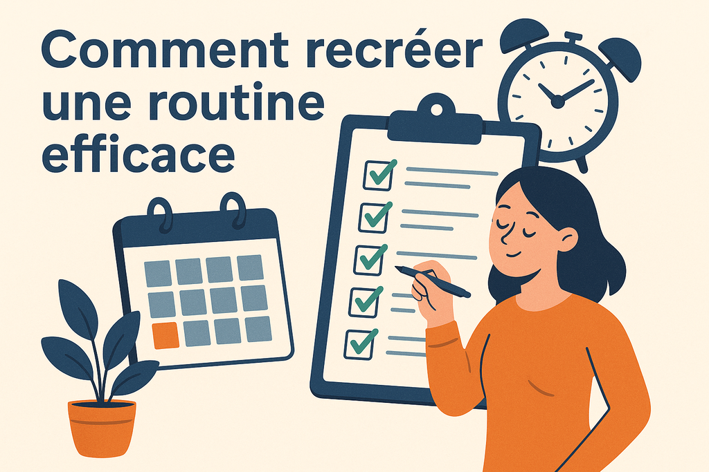 Comment recréer une routine efficace