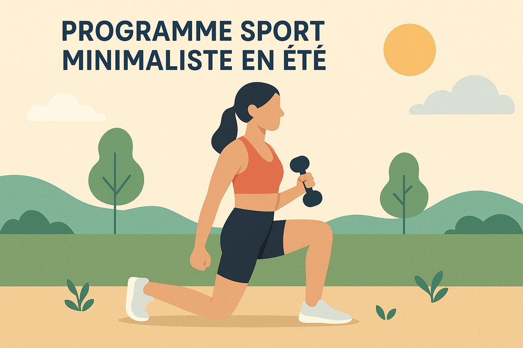 Programme sport minimaliste en été