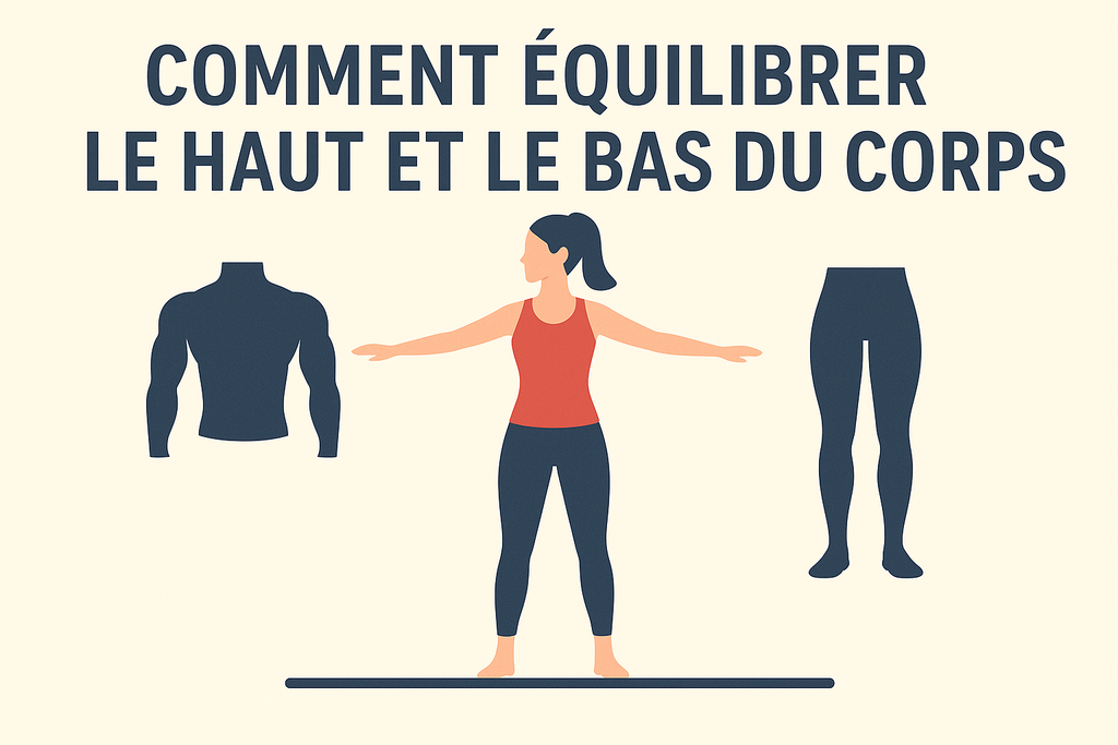 Comment équilibrer le haut et le bas du corps