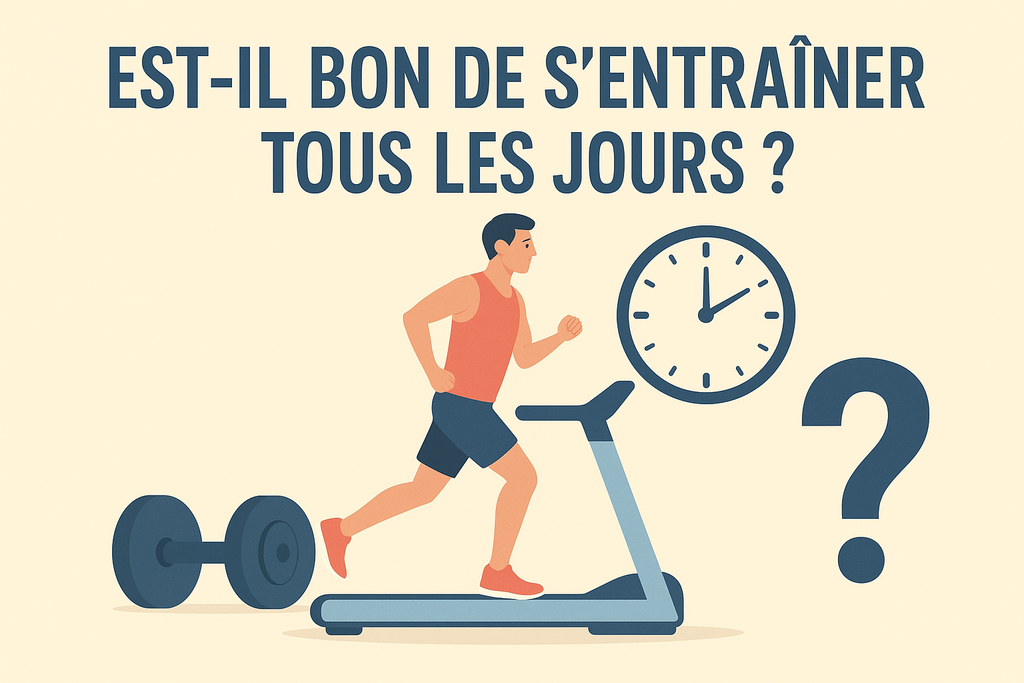 Est-il bon de s'entraîner tous les jours ?