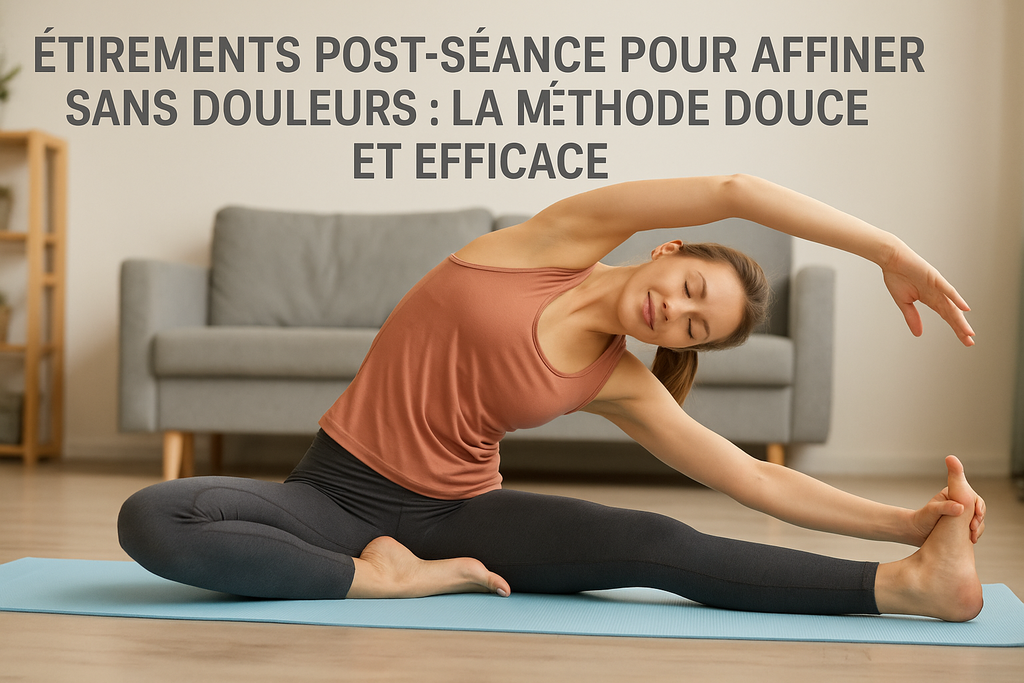 Étirements post-séance pour affiner sans douleurs : la méthode douce et efficace