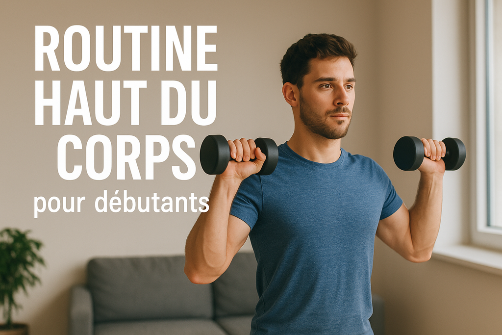 Routine haut du corps pour débutants