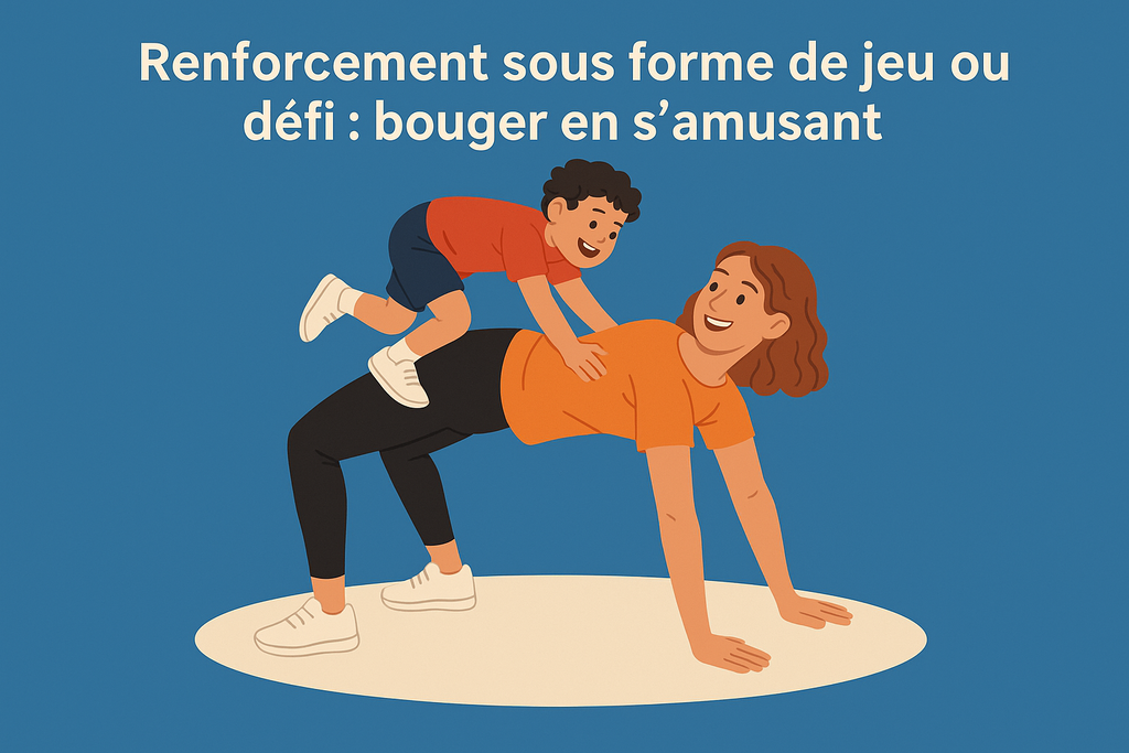Renforcement sous forme de jeu ou défi : bouger en s’amusant