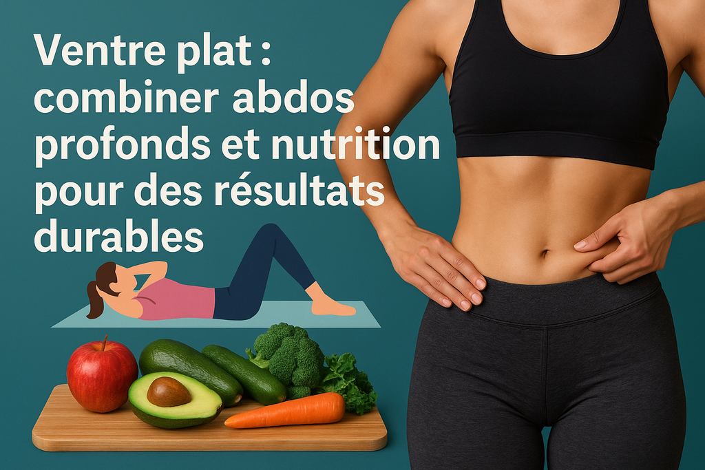 Ventre plat : combiner abdos profonds et nutrition pour des résultats durables