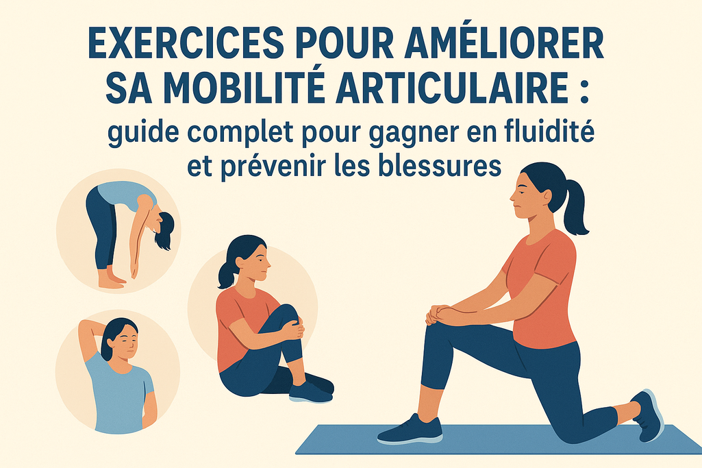 Exercices pour améliorer sa mobilité articulaire : guide complet pour gagner en fluidité et prévenir les blessures