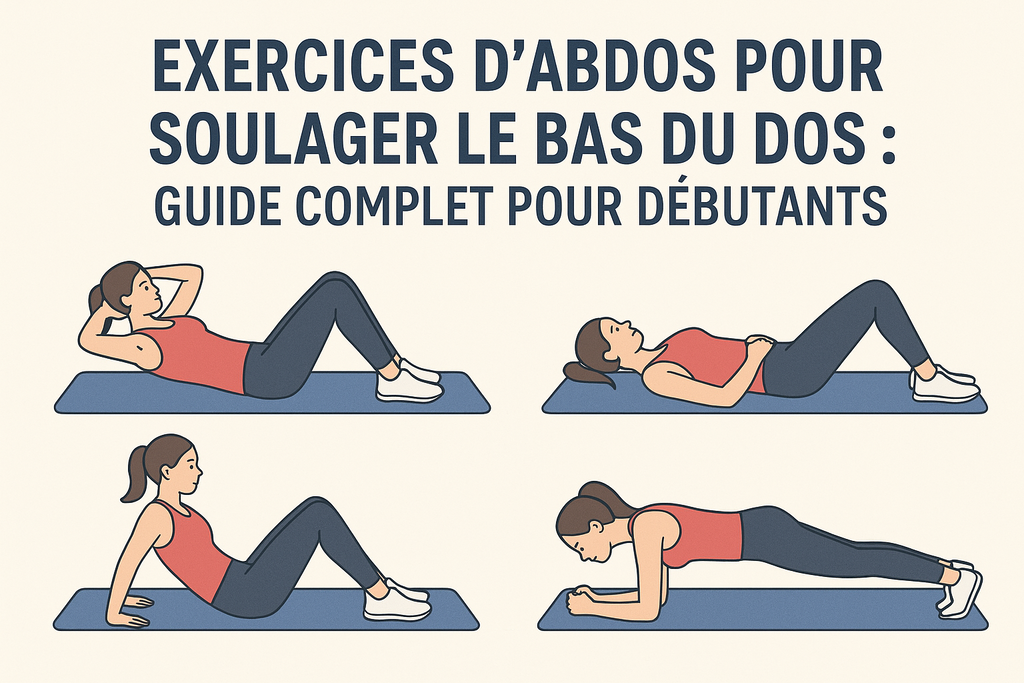 Exercices d’Abdos pour Soulager le Bas du Dos : Guide Complet pour Débutants