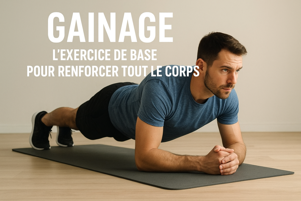 Gainage l’exercice de base pour renforcer tout le corps