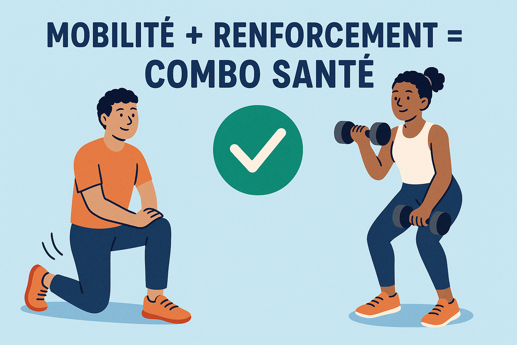 Mobilité + renforcement = combo santé