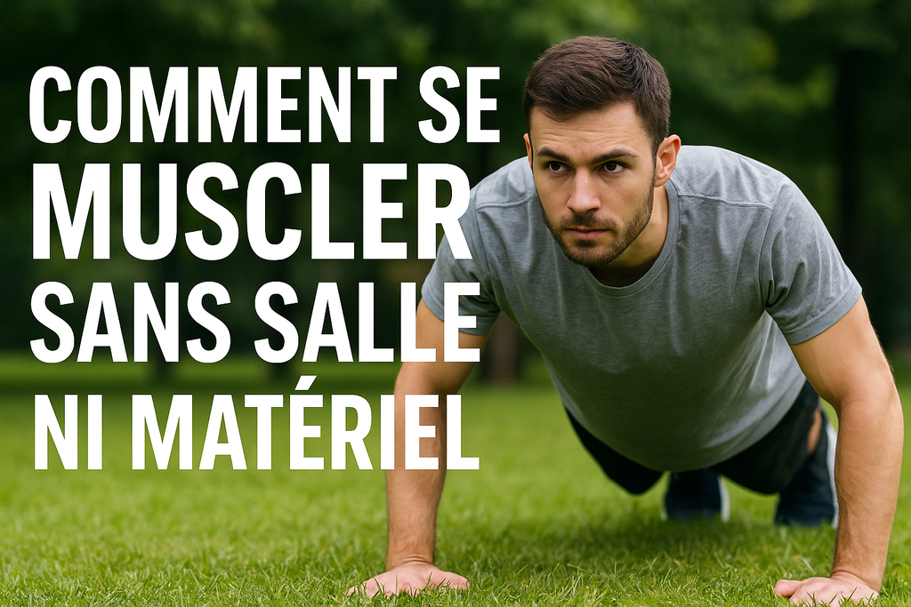 Comment se muscler sans salle ni matériel