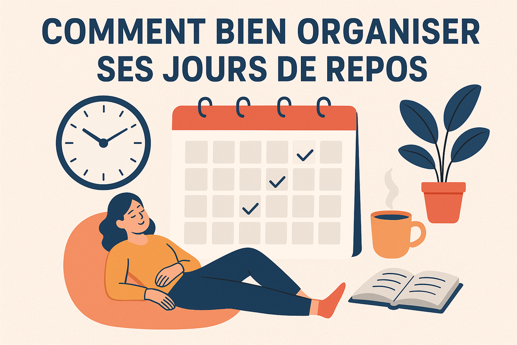 Comment bien organiser ses jours de repos