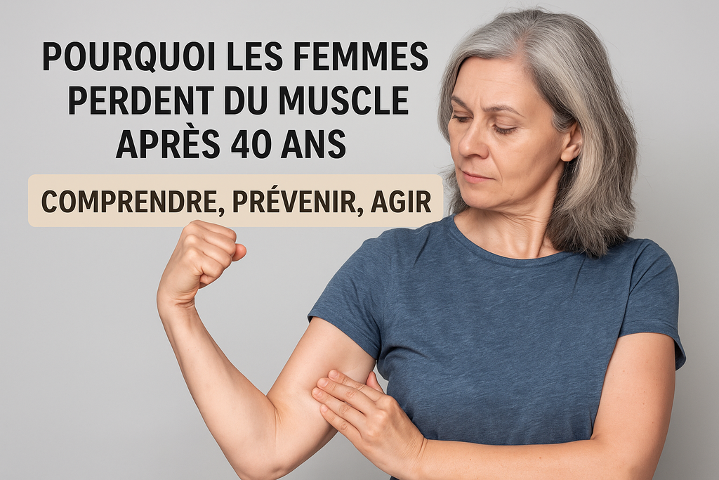 Pourquoi les femmes perdent du muscle après 40 ans : comprendre, prévenir, agir