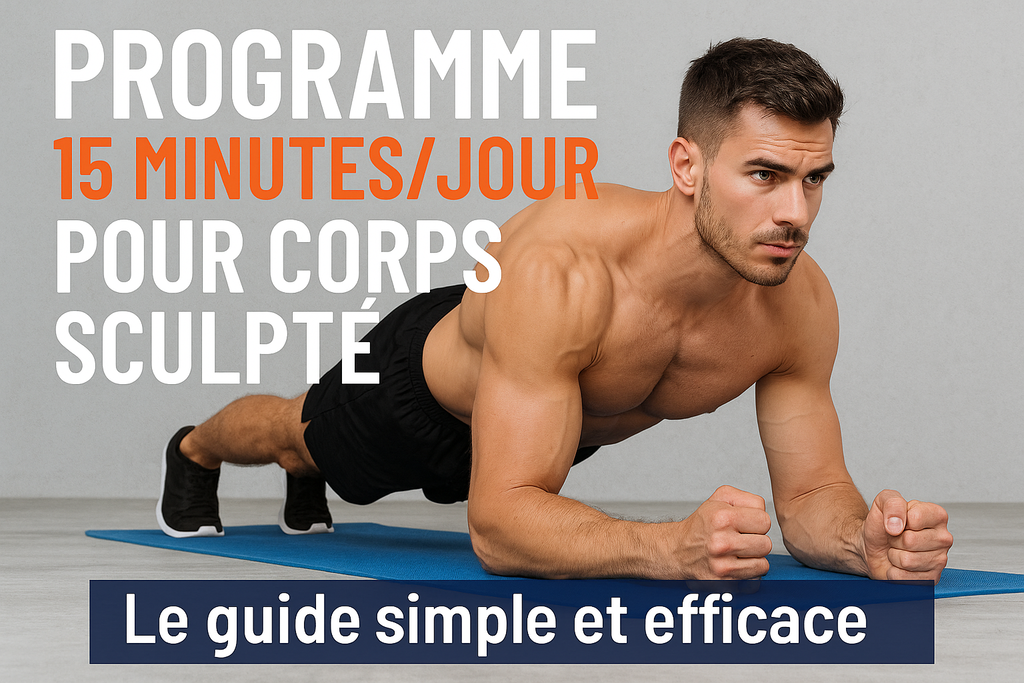 Programme 15 minutes/jour pour corps sculpté : le guide simple et efficace