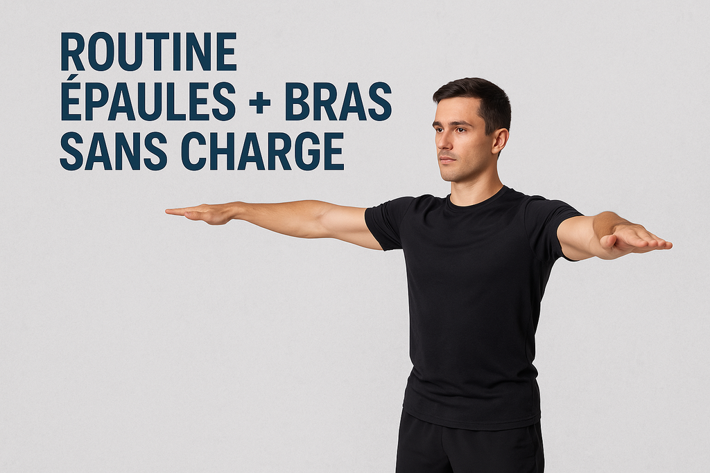 Routine épaules + bras sans charge