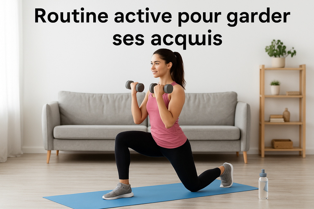 Routine active pour garder ses acquis