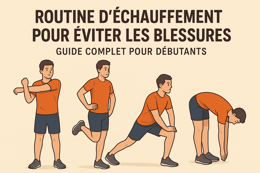 Routine d’échauffement pour éviter les blessures : guide complet pour débutants