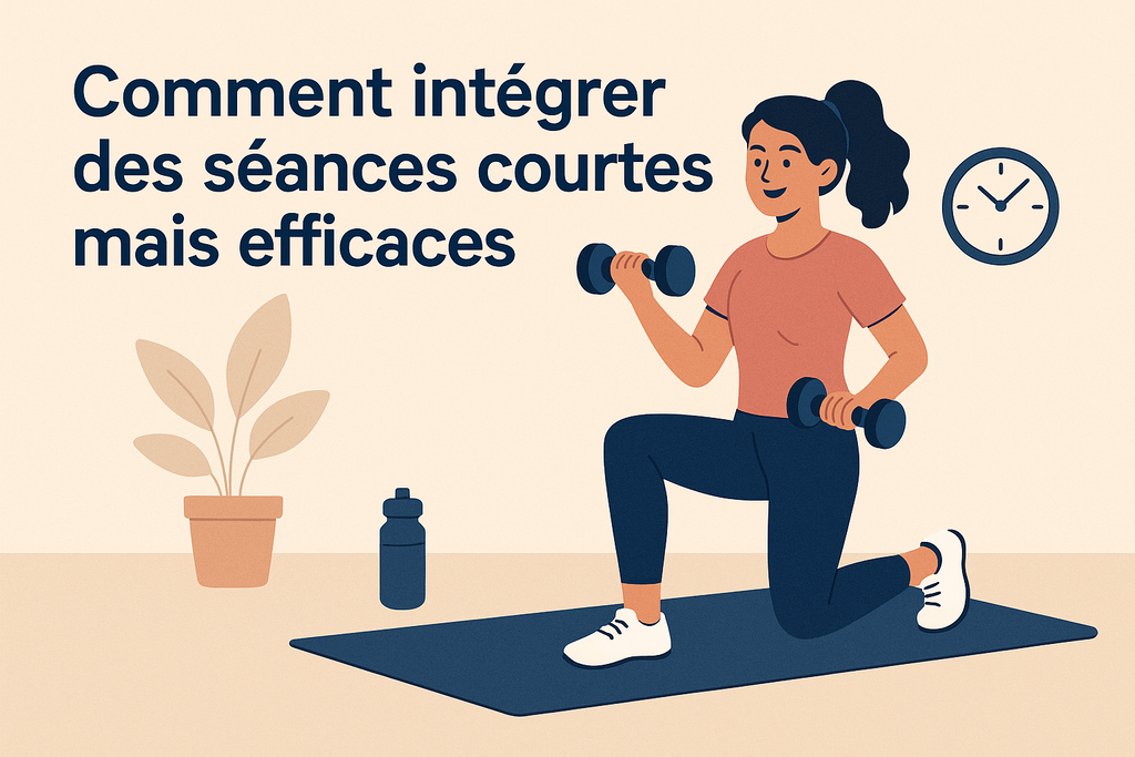 Comment intégrer des séances courtes mais efficaces