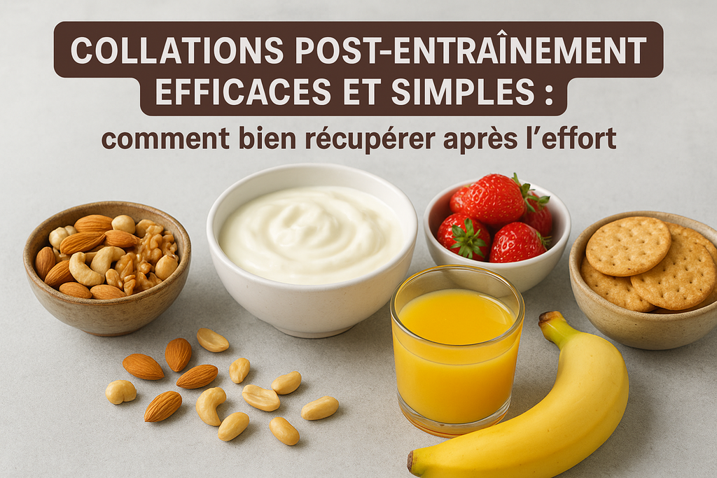 Collations post-entraînement efficaces et simples : comment bien récupérer après l’effort
