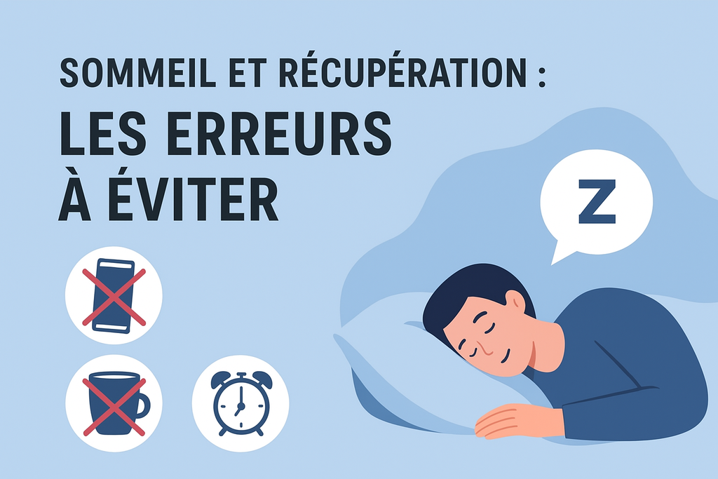 Sommeil et récupération : les erreurs à éviter
