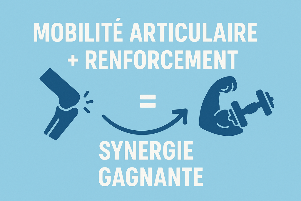 Mobilité articulaire + renforcement = synergie gagnante