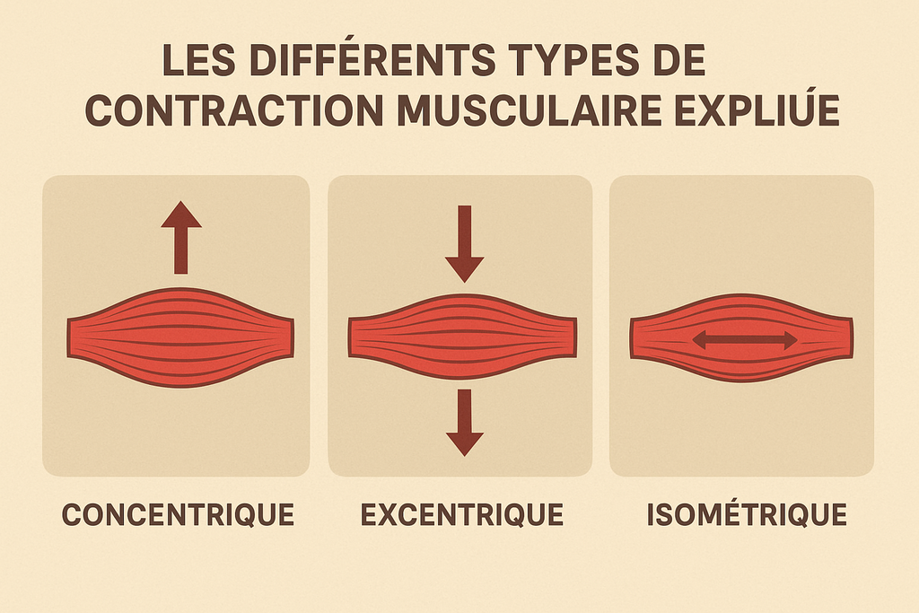 Les différents types de contraction musculaire expliqués