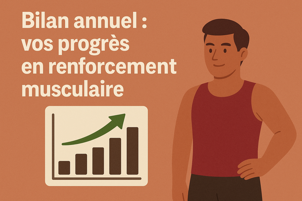 Bilan annuel : vos progrès en renforcement musculaire