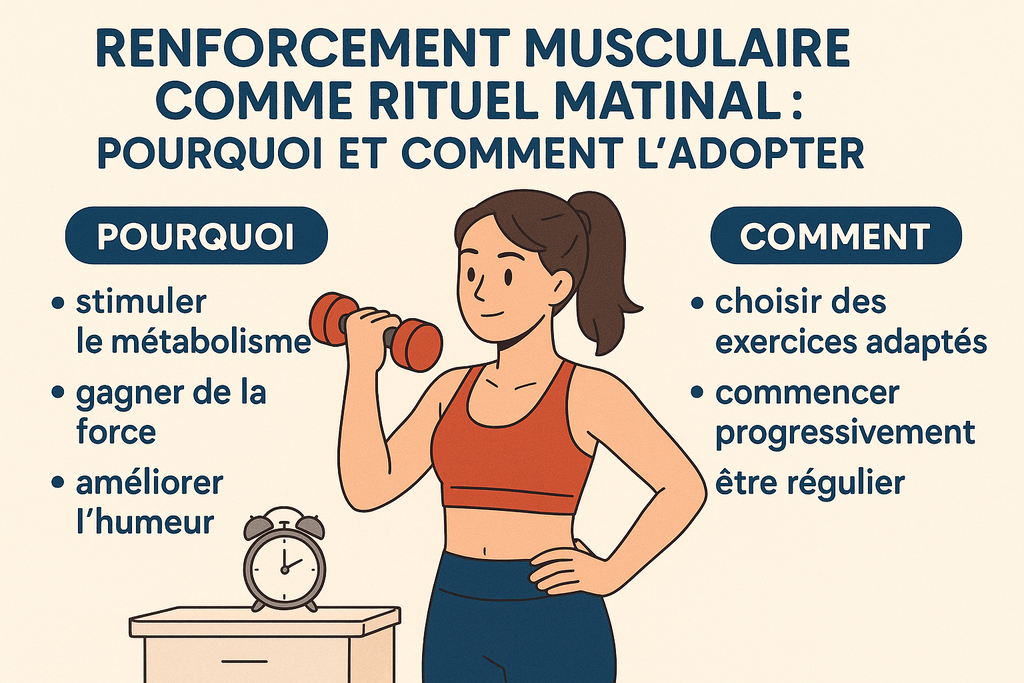 Renforcement musculaire comme rituel matinal : pourquoi et comment l’adopter