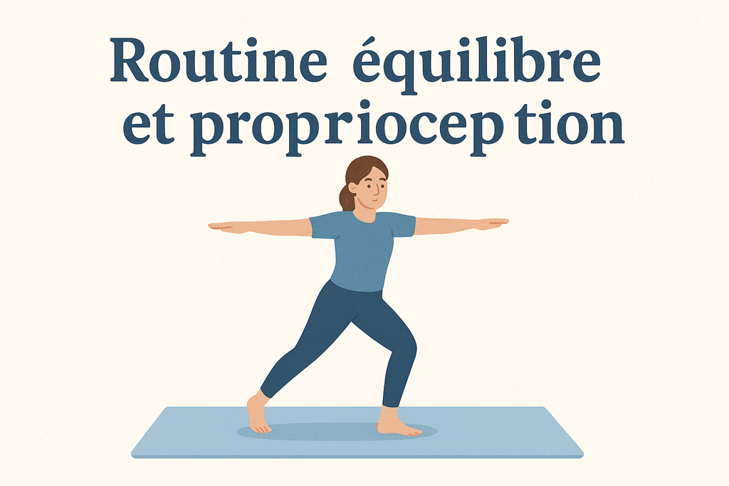 Routine équilibre et proprioception 