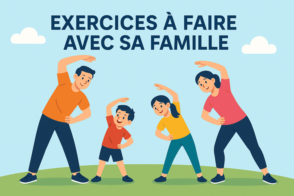 Exercices à faire avec sa famille