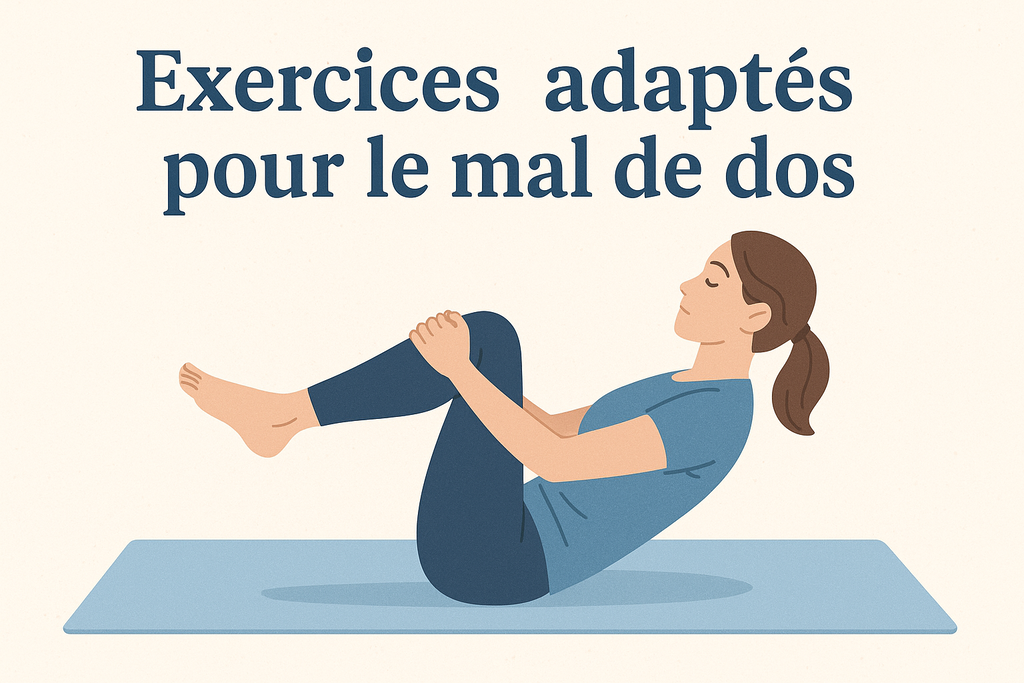Exercices adaptés pour le mal de dos 