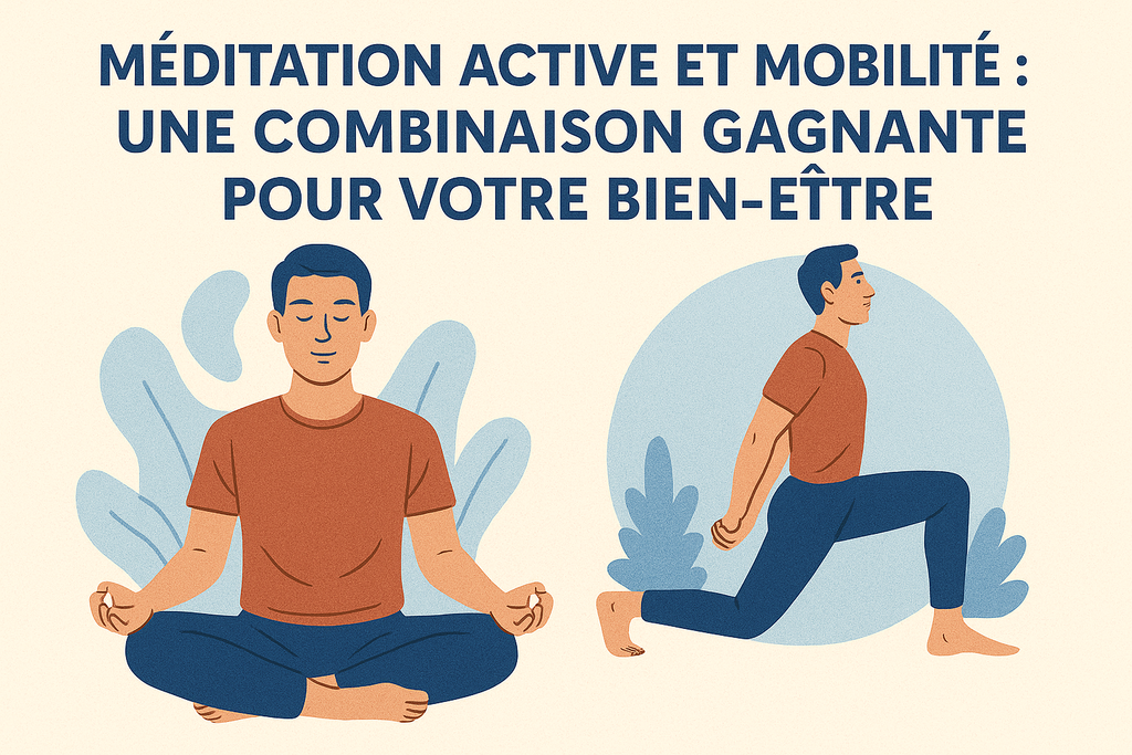 Méditation active et mobilité : une combinaison gagnante pour votre bien-être