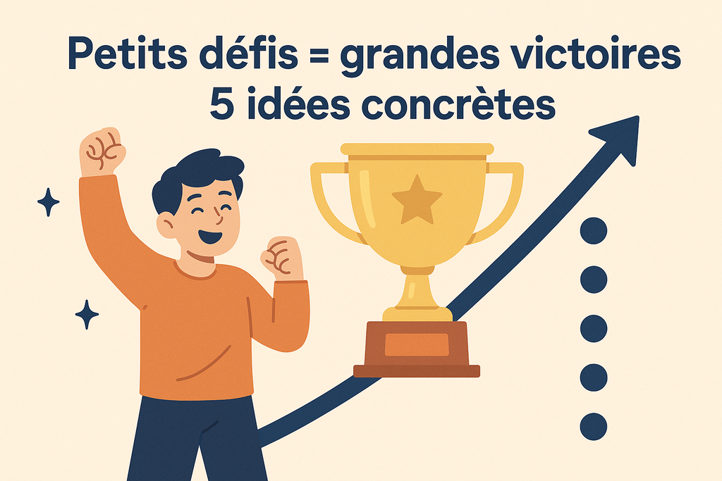 Petits défis = grandes victoires : 5 idées concrètes