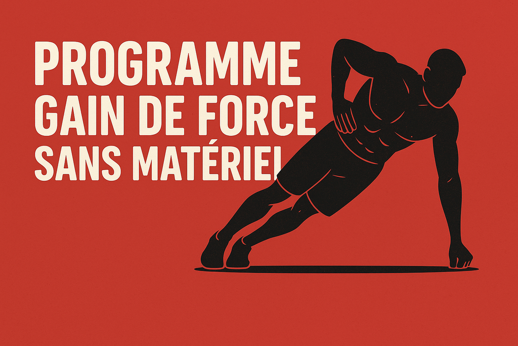 Programme gain de force sans matériel