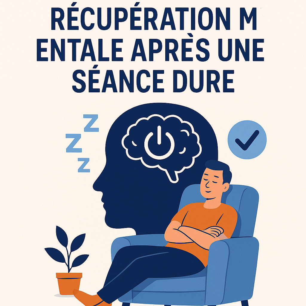Techniques de récupération mentale après une séance dure