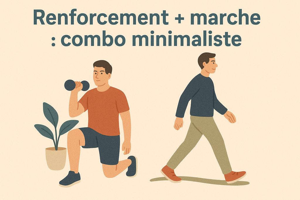 Renforcement + marche : combo minimaliste
