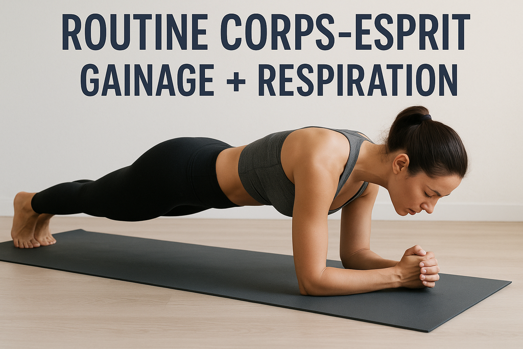 Routine Corps-Esprit : Gainage + Respiration