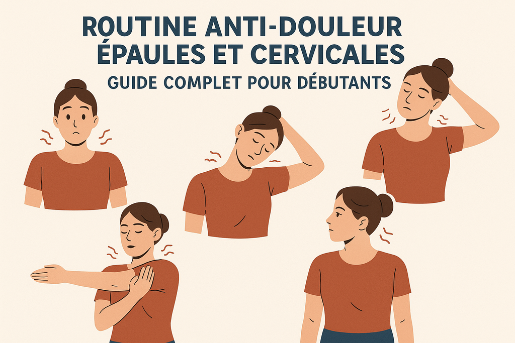 Routine anti-douleur épaules et cervicales : guide complet pour débutants