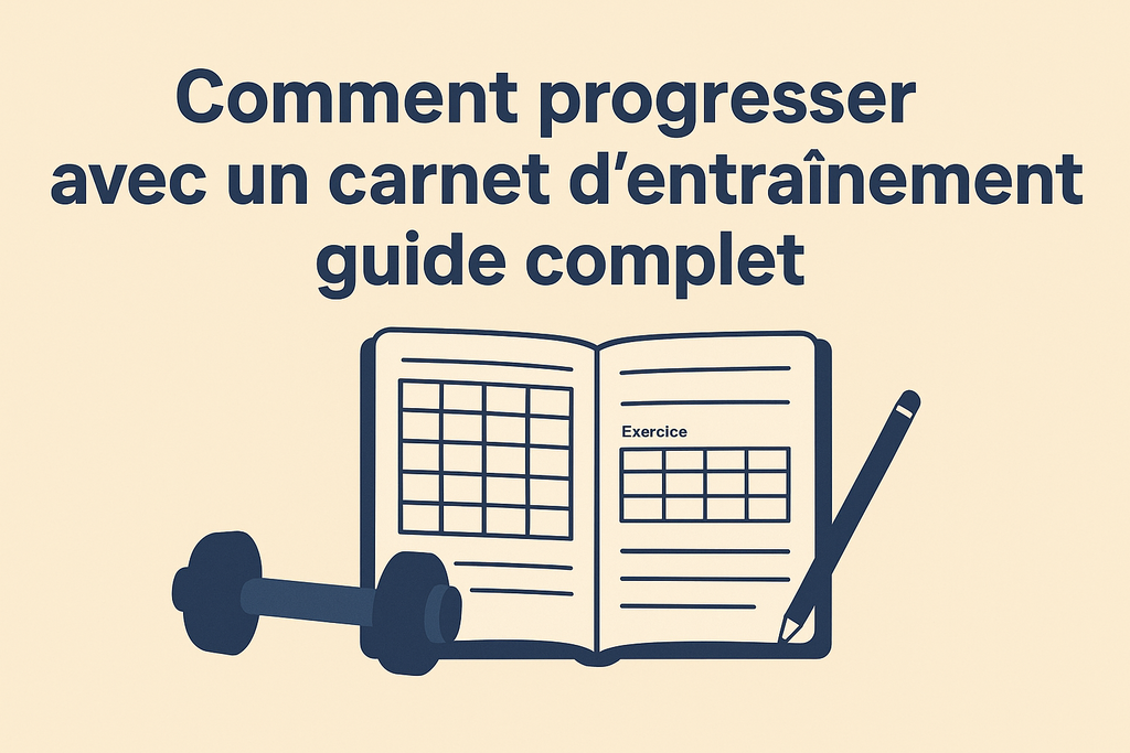 Comment progresser avec un carnet d’entraînement : guide complet
