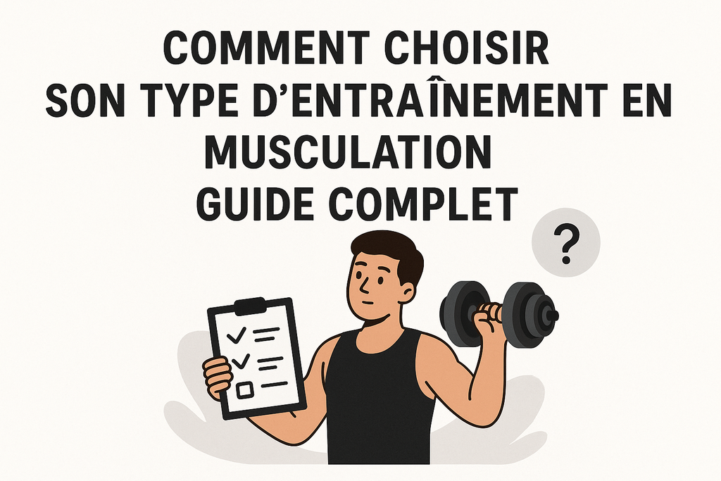 Comment choisir son type d’entraînement en musculation : guide complet