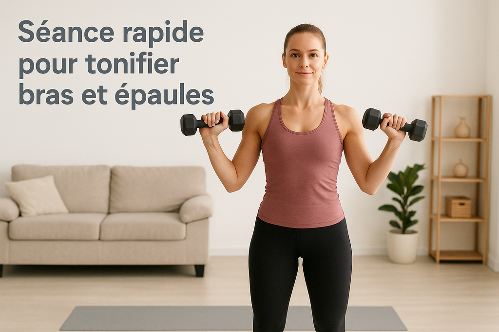 Séance rapide pour tonifier bras et épaules