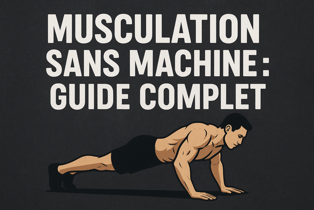 Musculation sans machine : guide complet
