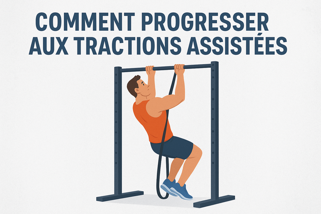 Comment progresser aux tractions assistées : Guide complet pour débutants et sportifs confirmés