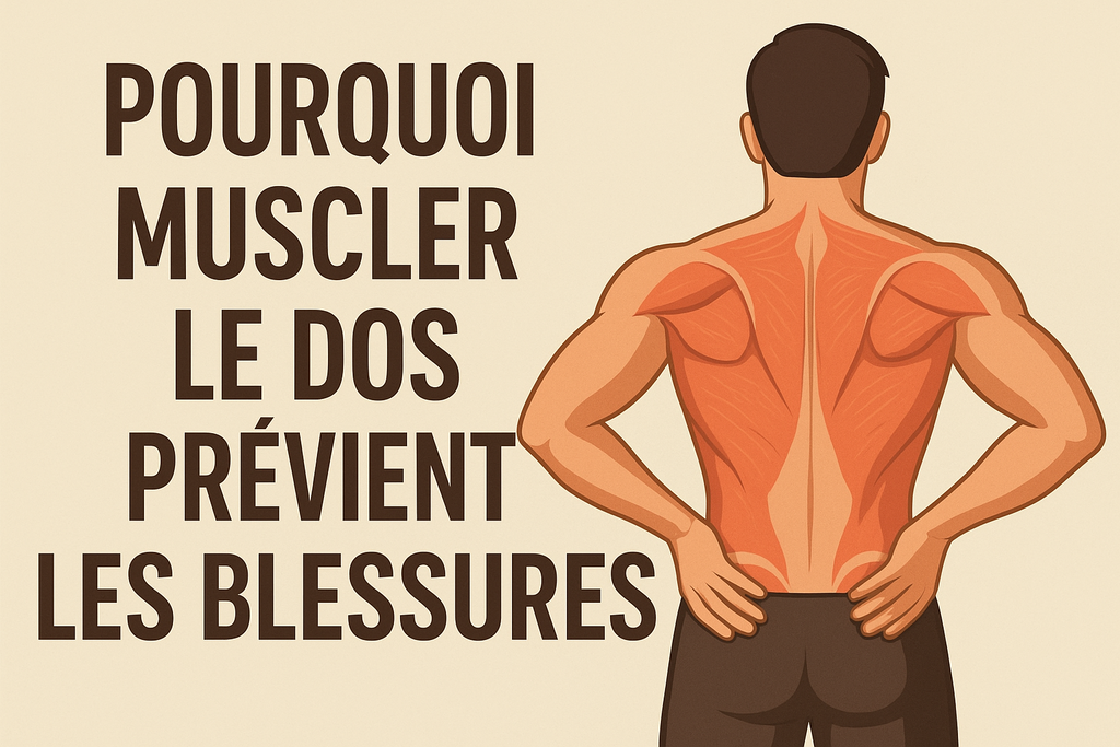 Pourquoi muscler le dos prévient les blessures
